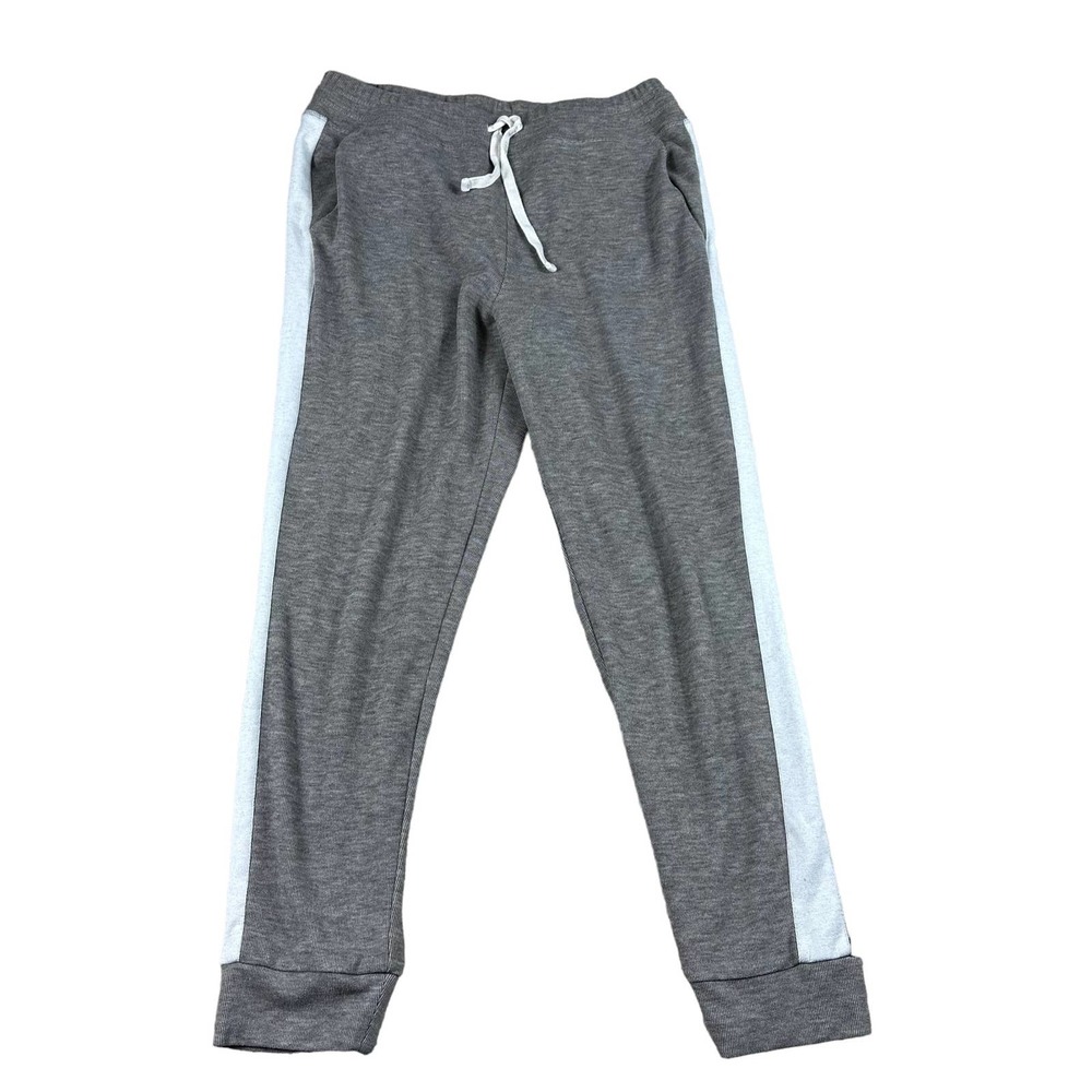 JOHNNY WAS CALME Tan Brown Jogger Sweatpants Lounge Women's Medium Pull On Crop